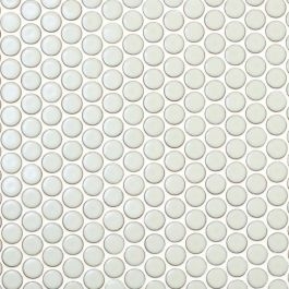 Metro Light Grey Penny Round Mosaic | Unique Tile & Stone | Shipping 1