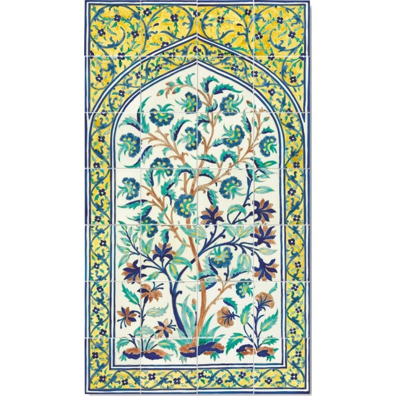 Lahore Mural Ceramic Tile Unique Tile & Stone Shipping 12 Da