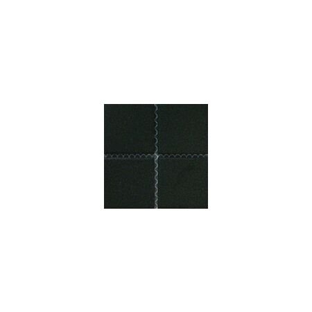 Pro Unglazed Black Squares Mosaic 2x2