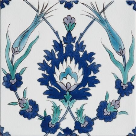Pinar Handpainted Ceramic Tile
