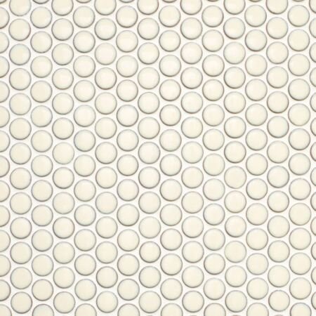 Metro Biscuit Penny Round Mosaic 3/4 Glossy
