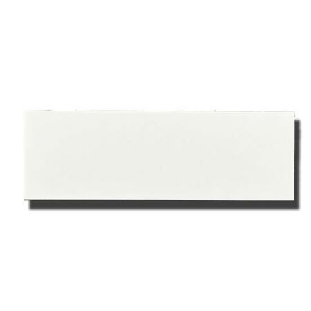 White Rectified Ceramic Tile 4x12 