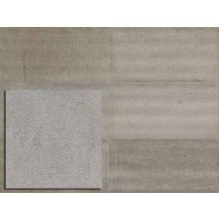 Grey Foussana Limestone 12x24 Sandblasted