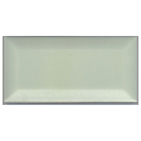 Modern Matte Green Beveled Subway Tile 3x6