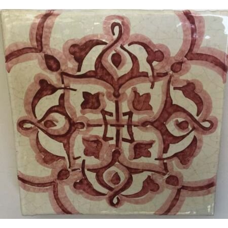 Aelia Capitolina 6x6 (Red) Terracotta Tile