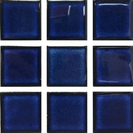 Pro Cobalt Blue 2x2 Porcelain Mosaic