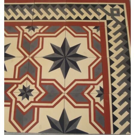 Parisian Bistro 10x10 inch Cement Tiles 