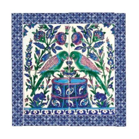 SAMARKAND Bird Bath Mural