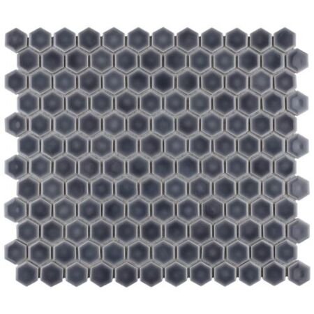 Bali Sterling Grey Hexagon 1 in Glossy