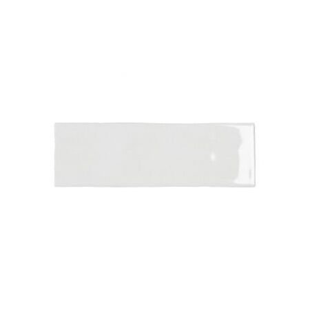 North Hampton White Cotton 2.6x7.9 Glossy 