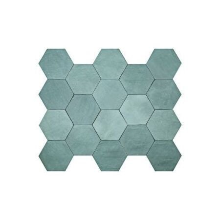 Maroc Hex Aqua 5.5x6.3