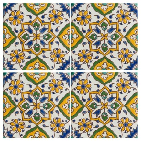 HOUDA Ceramic Tile 6x6 in