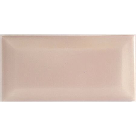 Modern Matte Rose Beveled Subway Tile 3x6