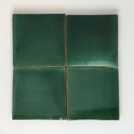 Emerald Green Zellige 4x4