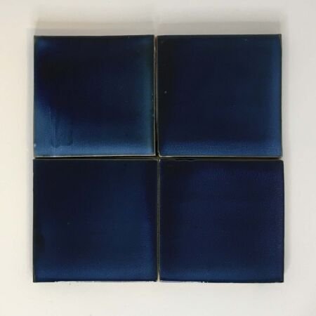 Deep Ocean Blue Zellige 4x4
