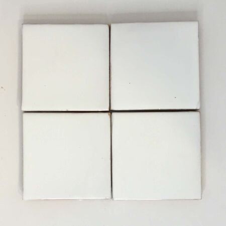 Blanc White Zellige 4x4