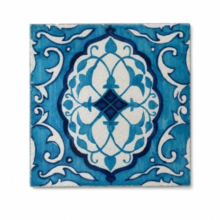 Victorian Cobalt Blue 6x6 Lavastone