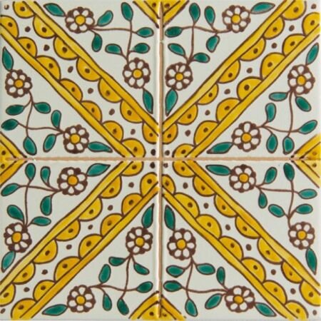 Moknine 8x8 Tunisian Ceramic Tile