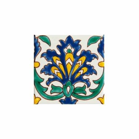 Pensee Hand painted Tile 4x4 
