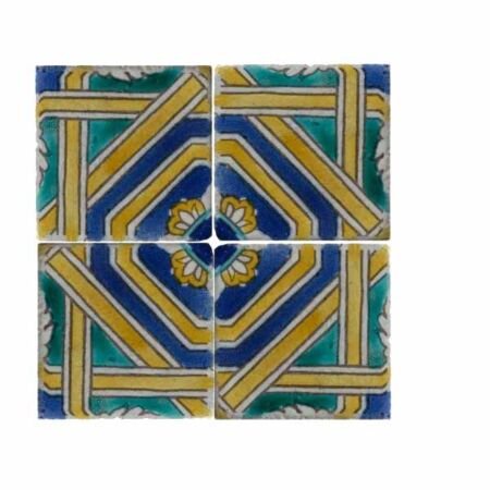 Castilla Cotto Ceramic Tile 3x3 Crackle