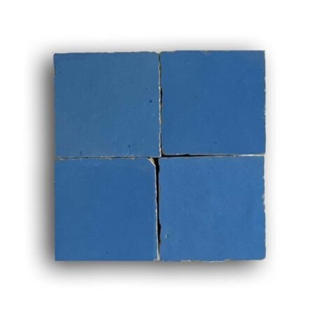 Moroccan Zellige Blue Ciel 4x4