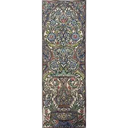 Algerian Constantine Floral Handpainted Mural