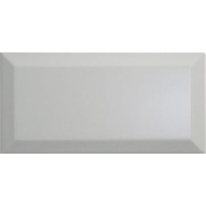 Beveled Subway Tiles 3x6   Retro Beveled Edge Subway Tile 4x8 Light Grey 