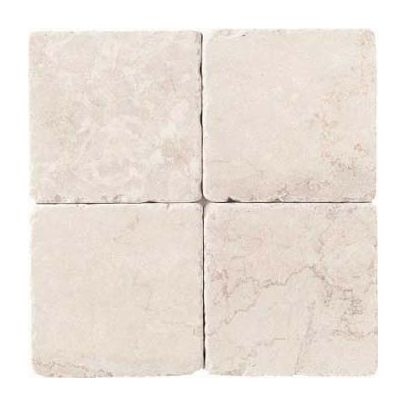 Italian Botticino Marble Tumbled 4x4 Unique Tile Stone Shipping