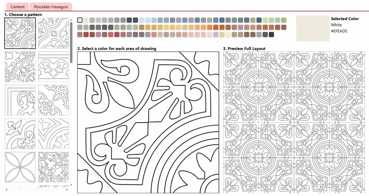 Custom Cement Tiles