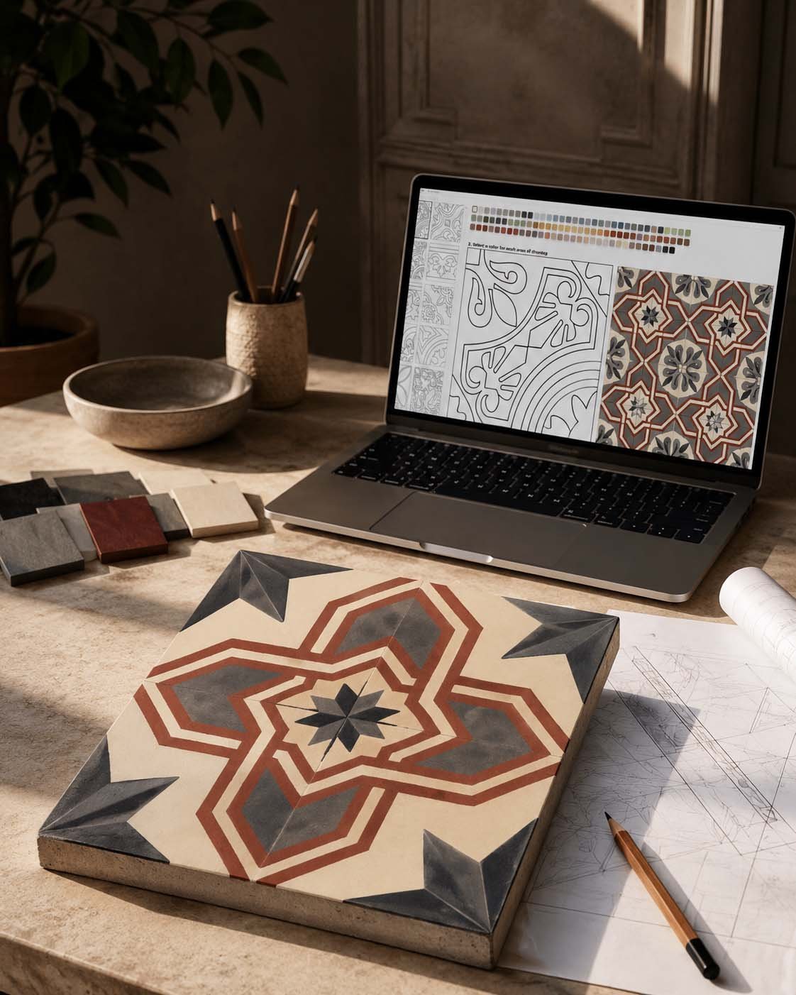 Custom Cement Tile Configurator