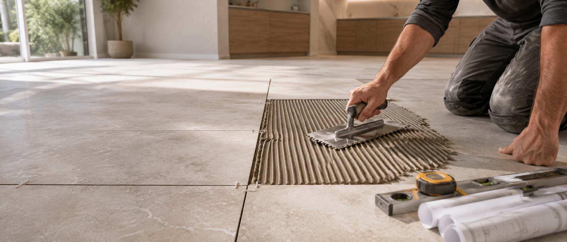 Tile installation guides and project planning materials