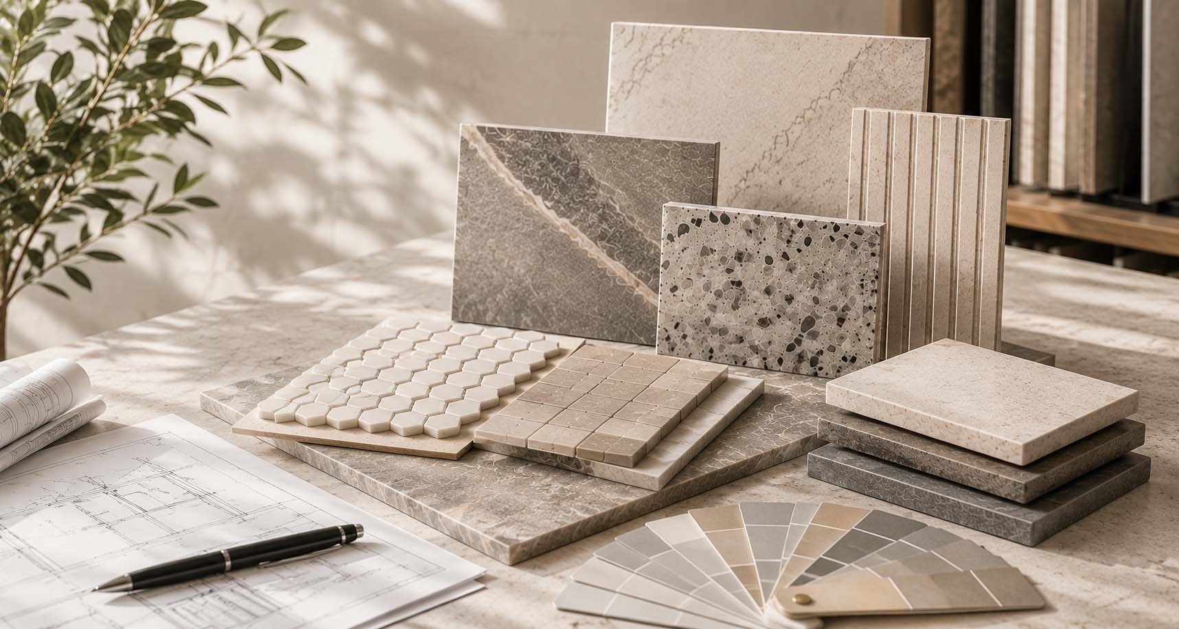 BelTile trade program materials and project samples